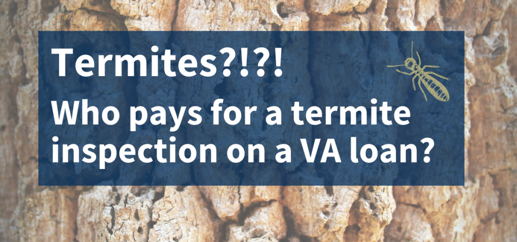 Who Pays For A Termite Inspection On A VA Loan In Florida, Texas, Or Alabama?